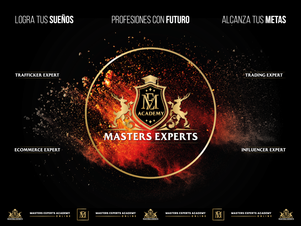 Masters Experts Academy te da la formación online en marketing digital que necesitas para generar ingresos desde casa